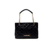 Love Moschino Black Polyurethane Handbag