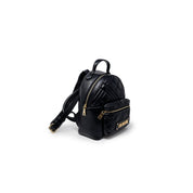 Love Moschino Black Polyurethane Backpack