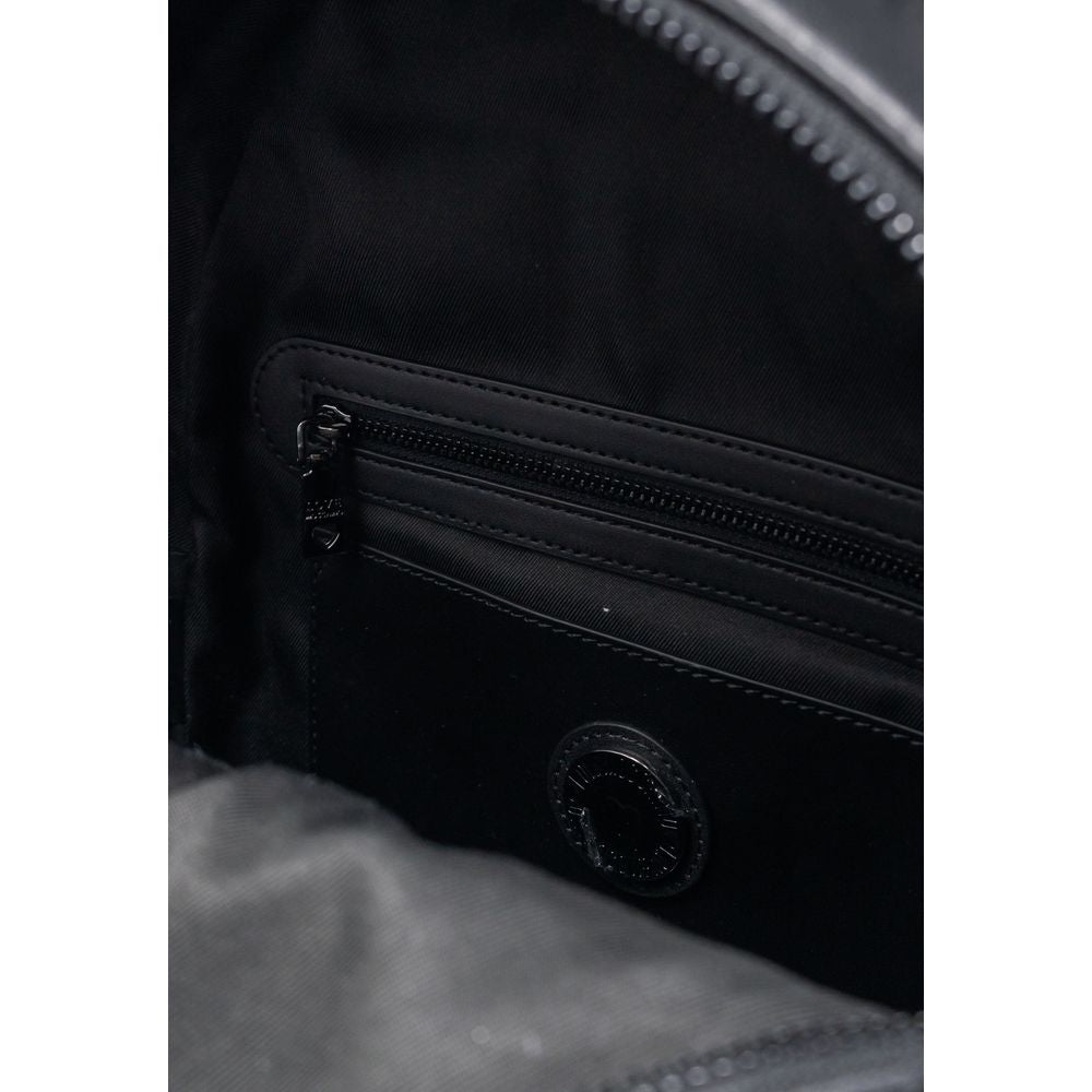 Love Moschino Black Polyurethane Backpack