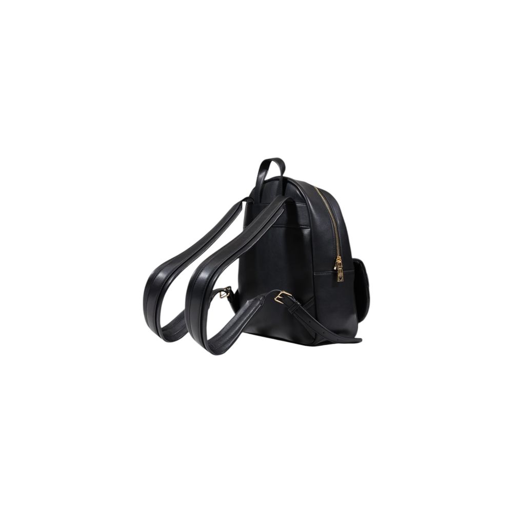 Love Moschino Black Polyurethane Backpack