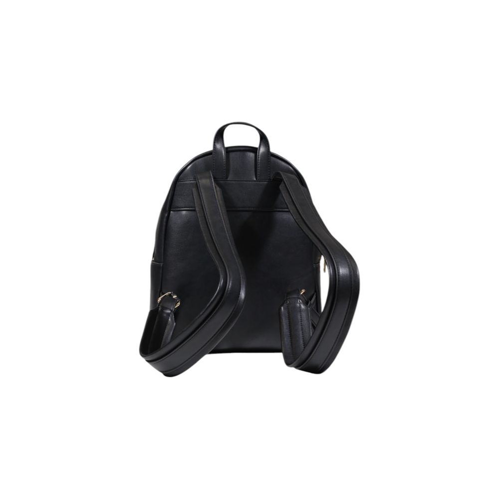 Love Moschino Black Polyurethane Backpack