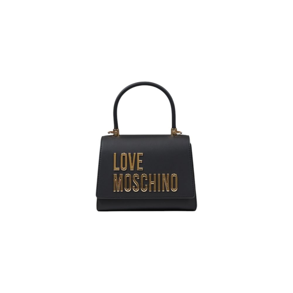Love Moschino Bicolor Polyurethane Small Handbag