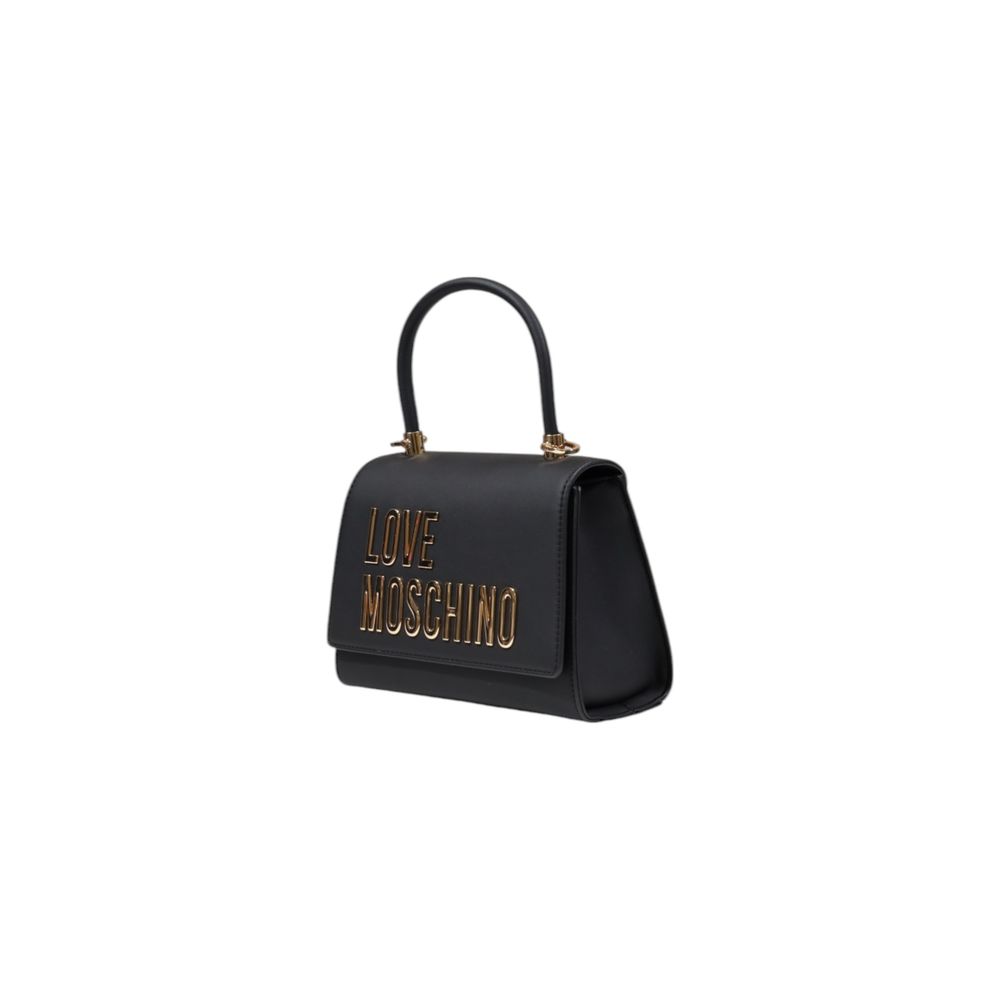 Love Moschino Bicolor Polyurethane Small Handbag