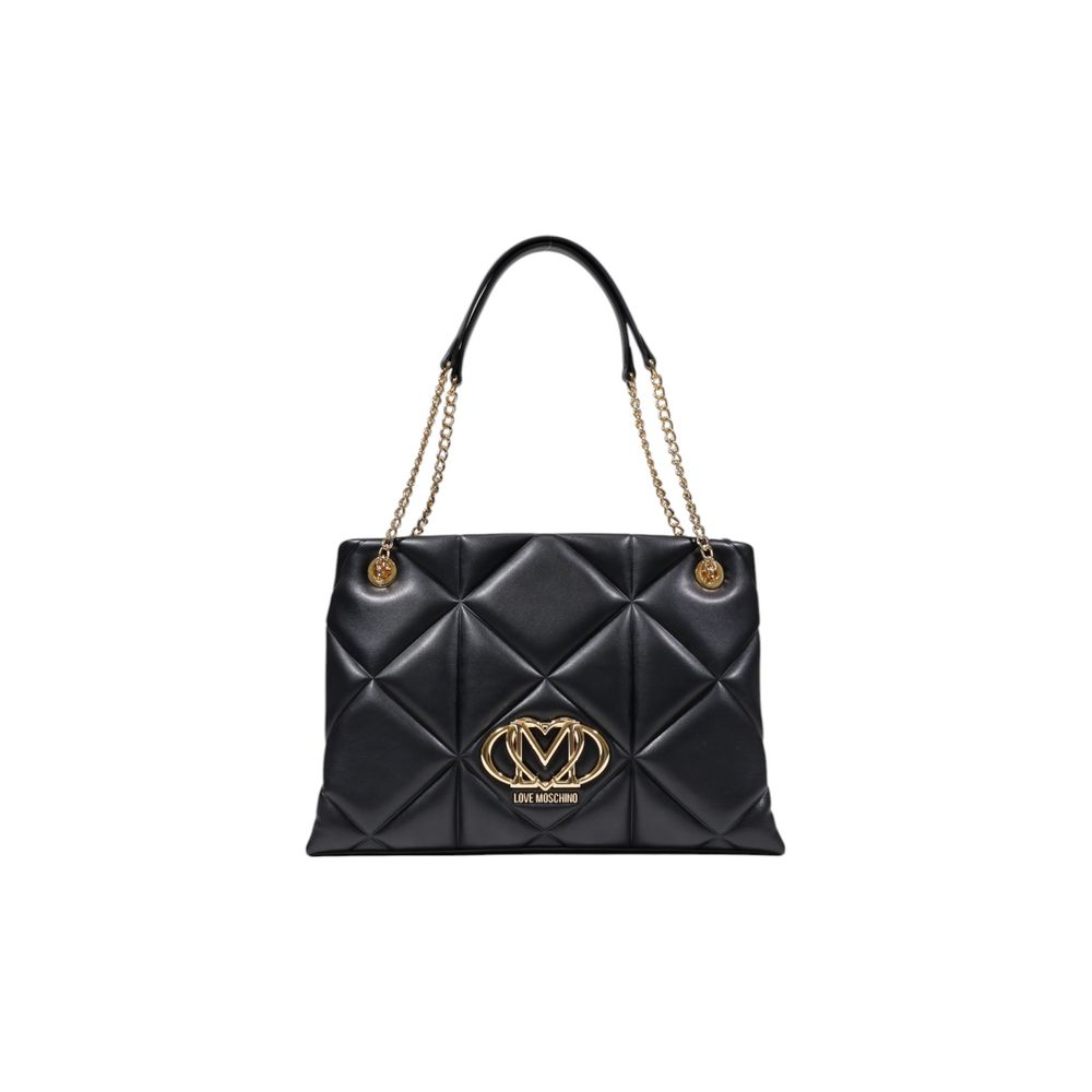 Love Moschino Black Polyurethane Handbag