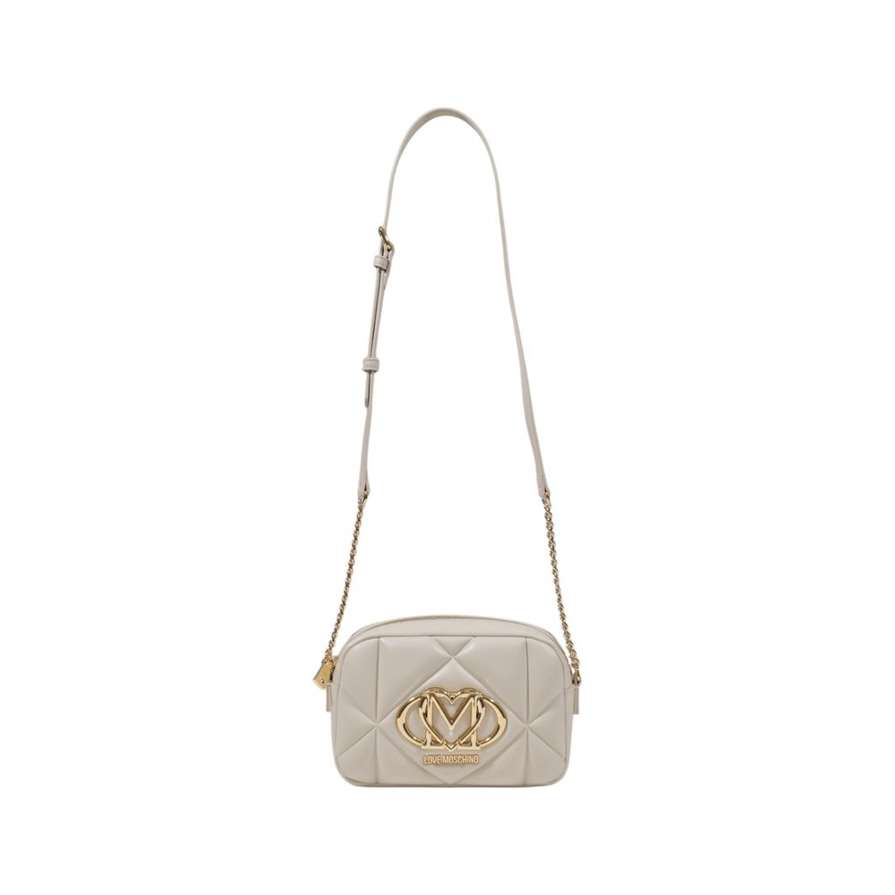Love Moschino Beige Polyurethane Handbag