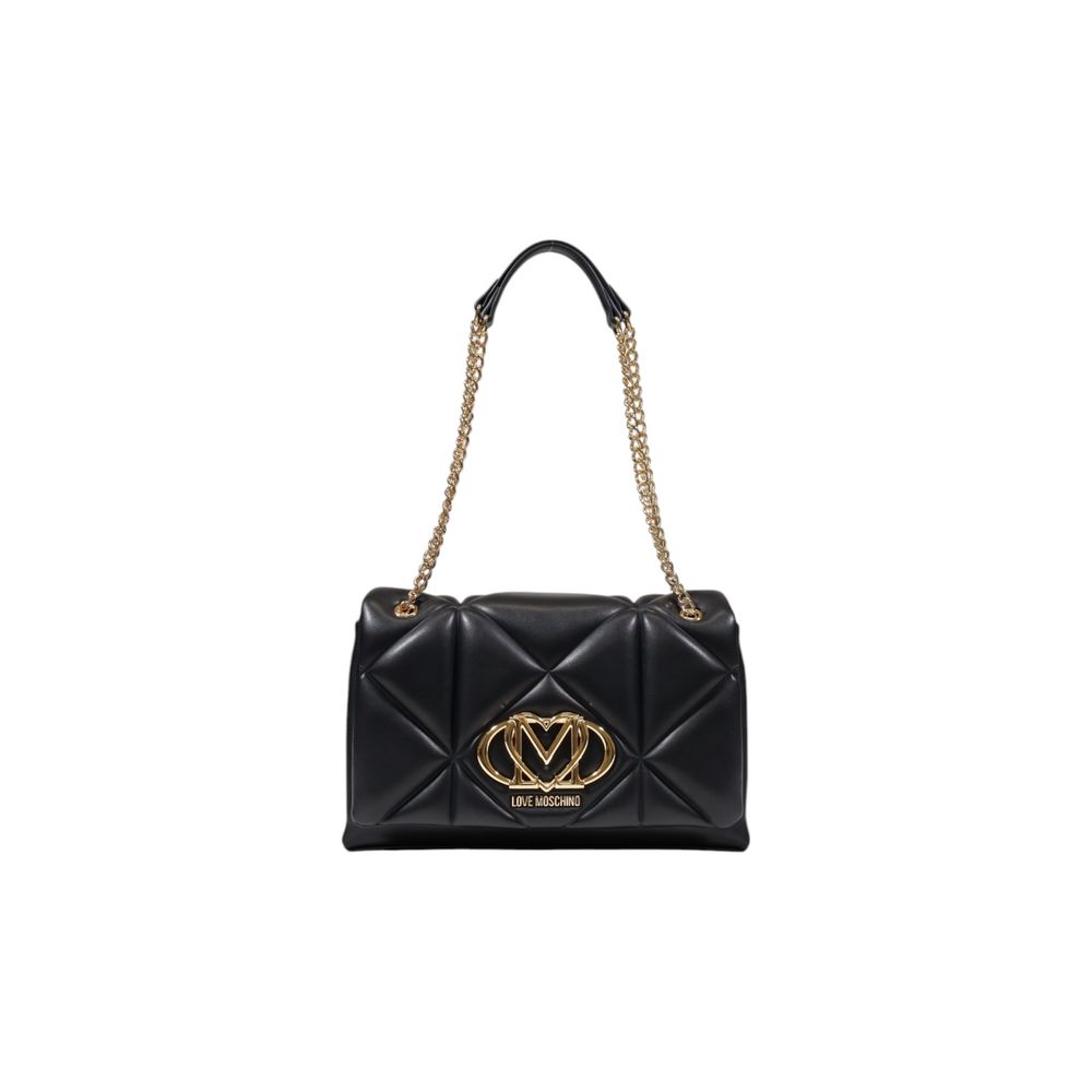 Love Moschino Black Polyurethane Handbag