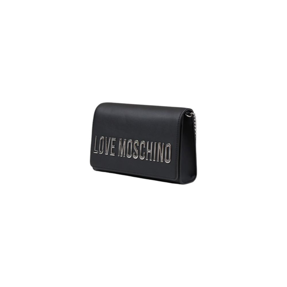 Love Moschino Black Polyurethane Handbag