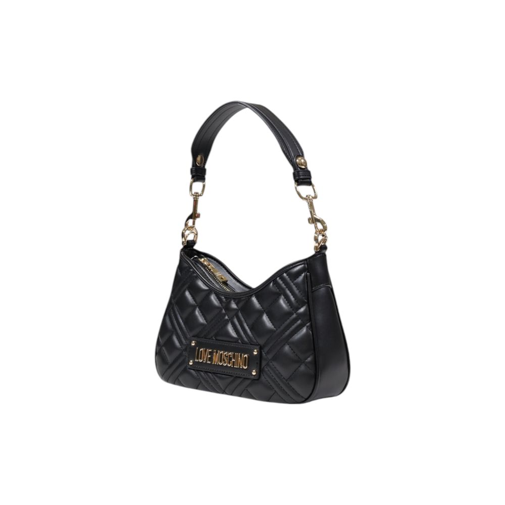 Love Moschino Black Polyurethane Handbag