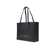 Love Moschino Bicolor Polyurethane Handbag