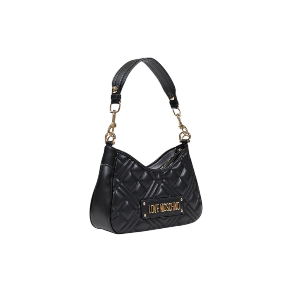 Love Moschino Black Polyurethane Handbag