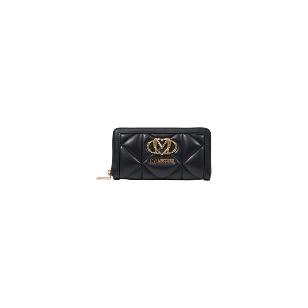 Love Moschino Black Polyurethane Wallet