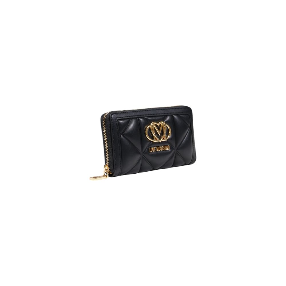 Love Moschino Black Polyurethane Wallet