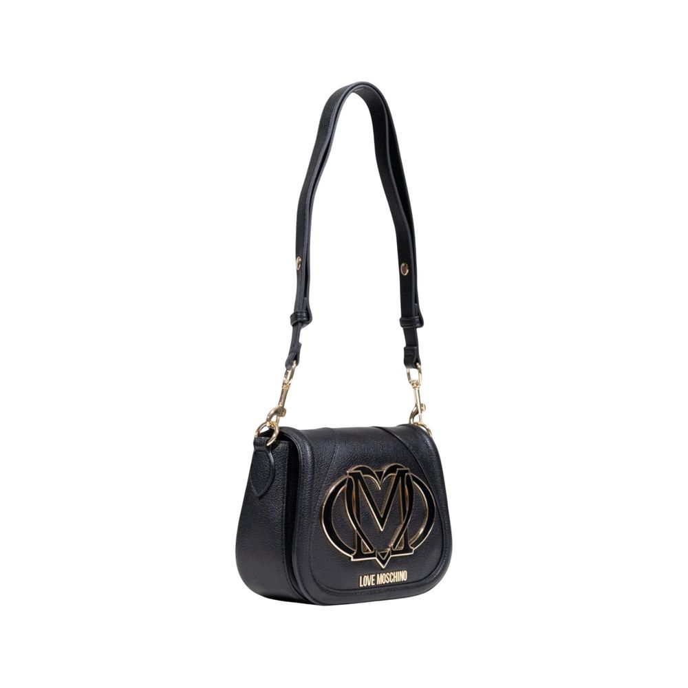 Love Moschino Black Polyurethane Handbag