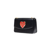 Love Moschino Black Polyurethane Handbag