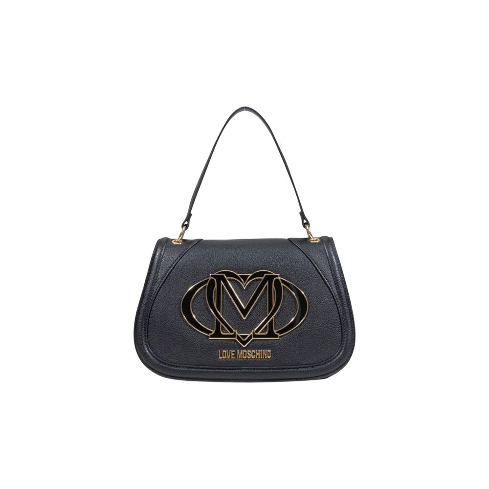 Love Moschino Black Polyurethane Handbag