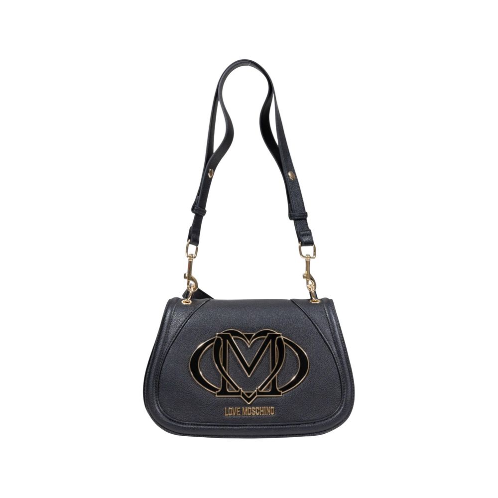 Love Moschino Black Polyurethane Handbag