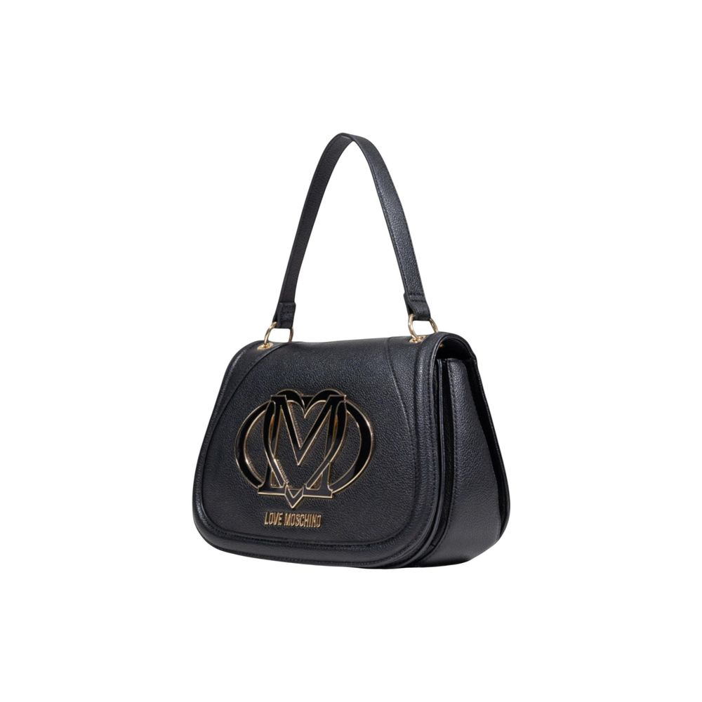 Love Moschino Black Polyurethane Handbag