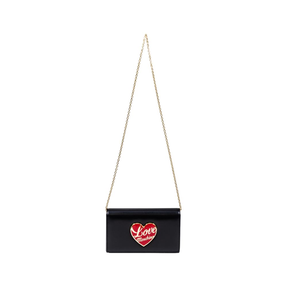 Love Moschino Black Polyurethane Handbag