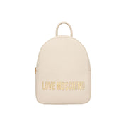Love Moschino Beige Polyurethane Backpack