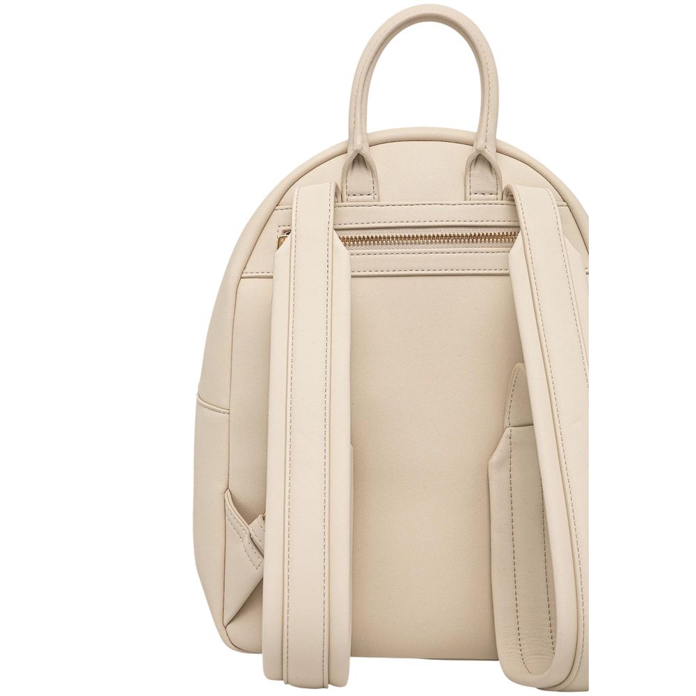 Love Moschino Beige Polyurethane Backpack