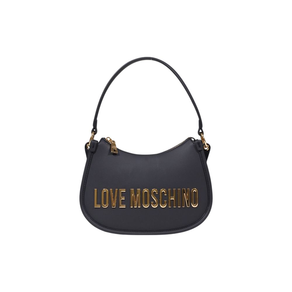 Love Moschino Bicolor Polyurethane Handbag