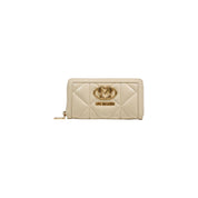 Love Moschino Cream Eco-leather Wallet