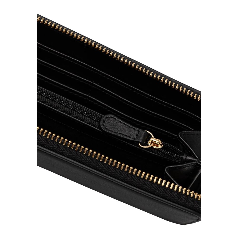 Love Moschino Black Polyurethane Wallet