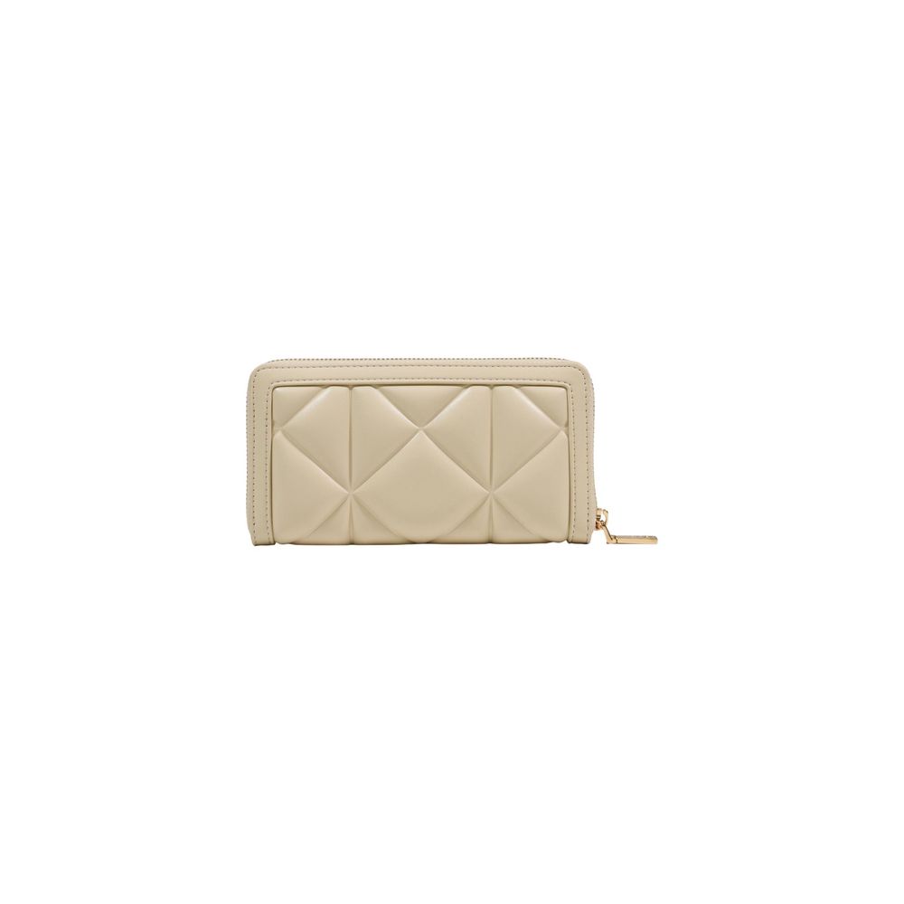 Love Moschino Cream Eco-leather Wallet