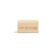Love Moschino Beige Polyurethane Handbag