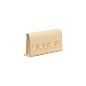 Love Moschino Beige Polyurethane Handbag