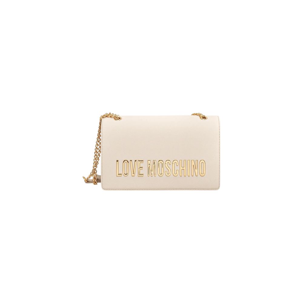 Love Moschino Beige Polyurethane Handbag