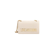 Love Moschino Beige Polyurethane Handbag