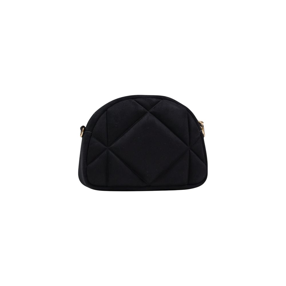 Love Moschino Black Suede Shoulder Bag