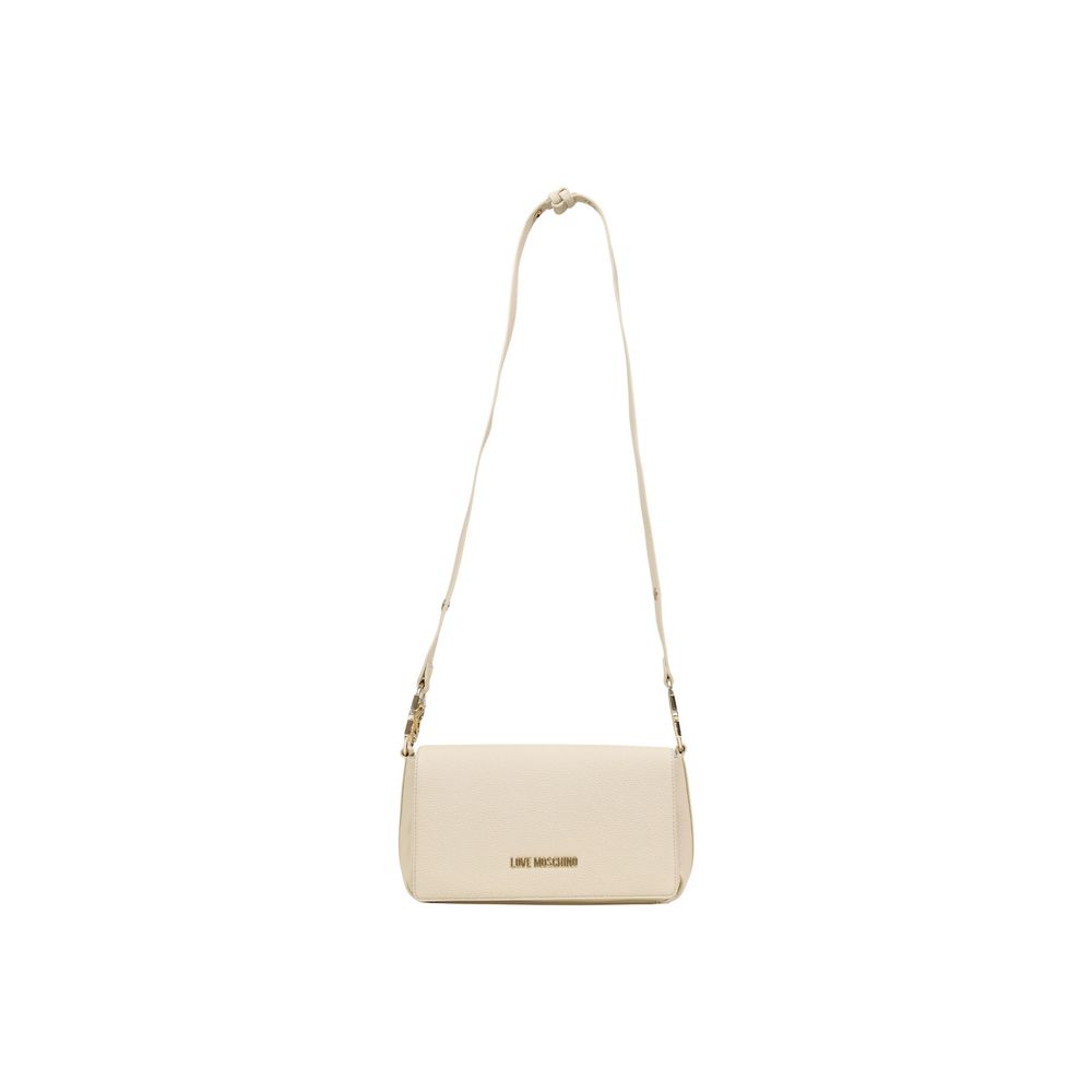 Love Moschino Beige Polyurethane Handbag