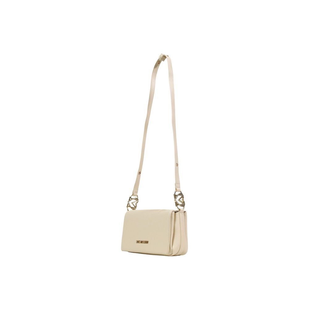 Love Moschino Beige Polyurethane Handbag