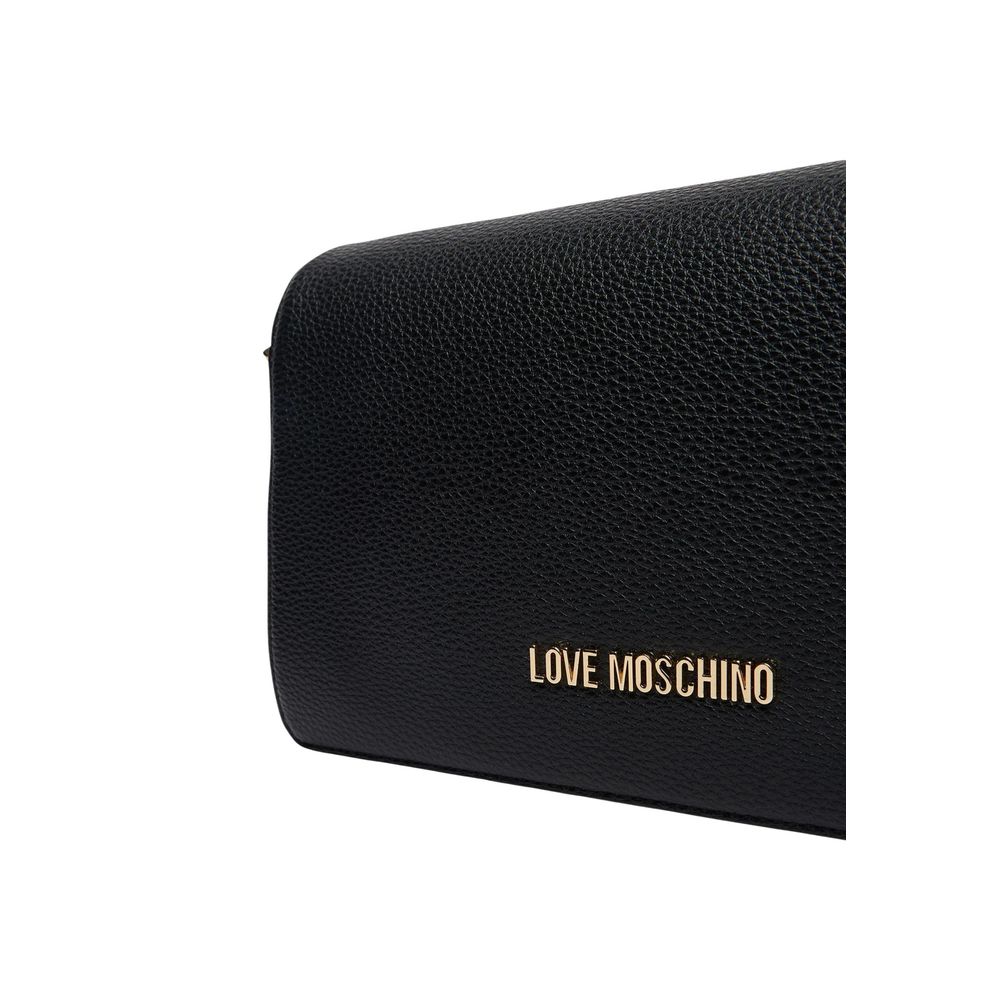 Love Moschino Black Polyurethane Handbag