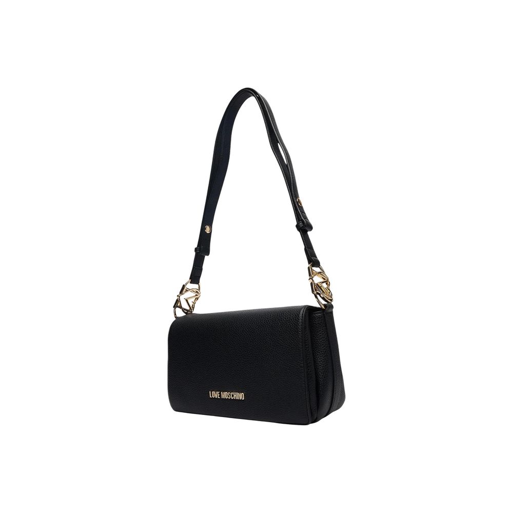 Love Moschino Black Polyurethane Handbag