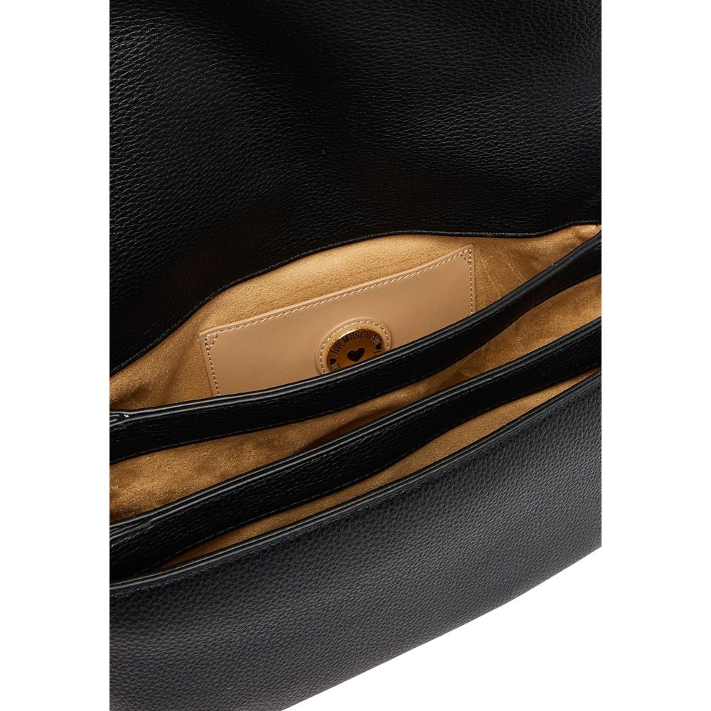 Love Moschino Black Polyurethane Handbag