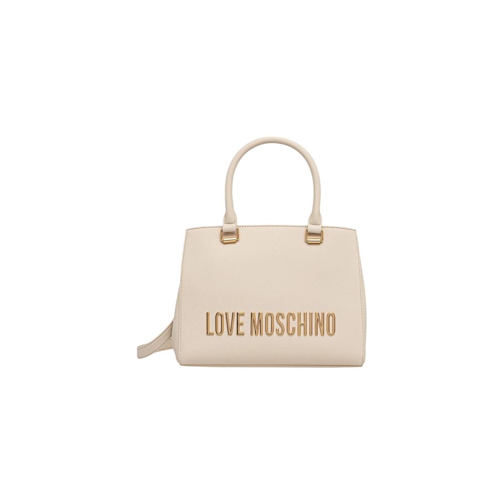Love Moschino Beige Polyurethane Handbag