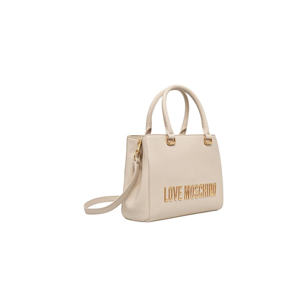 Love Moschino Beige Polyurethane Handbag