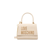 Love Moschino Beige Polyurethane Handbag