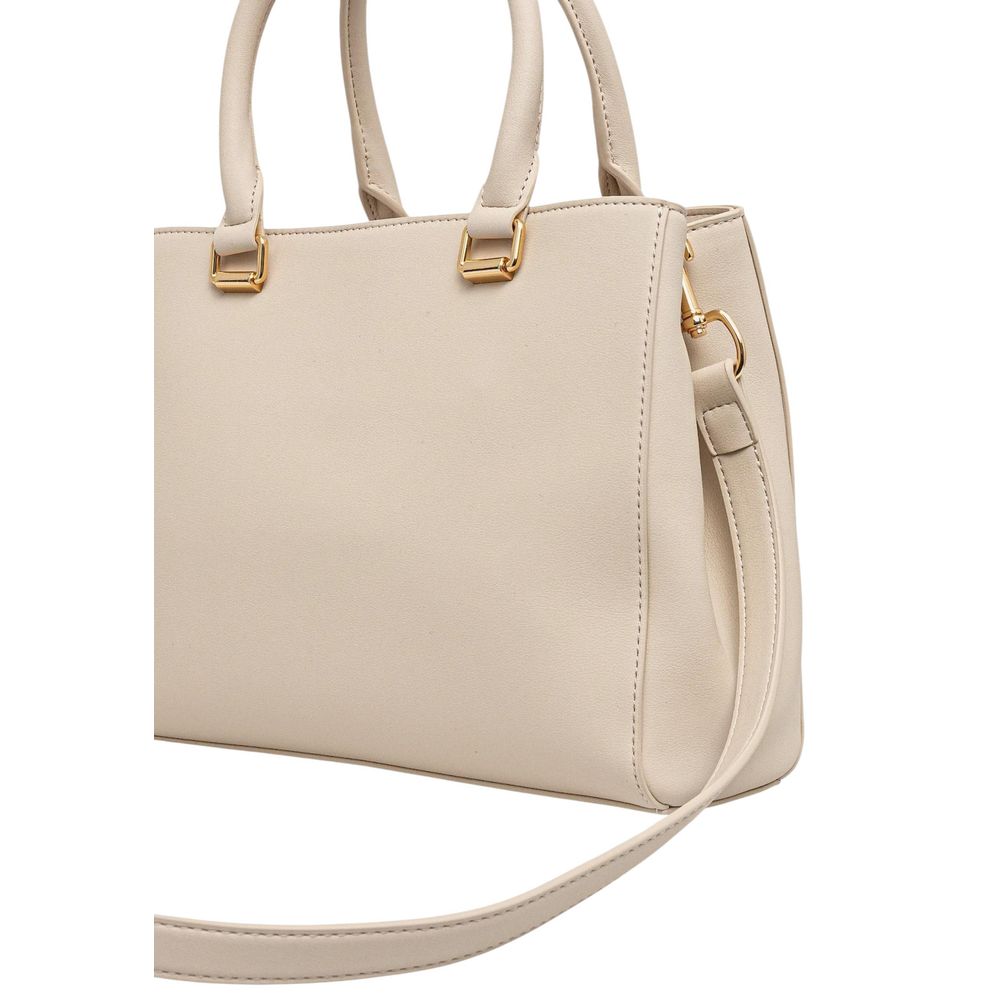 Love Moschino Beige Polyurethane Handbag