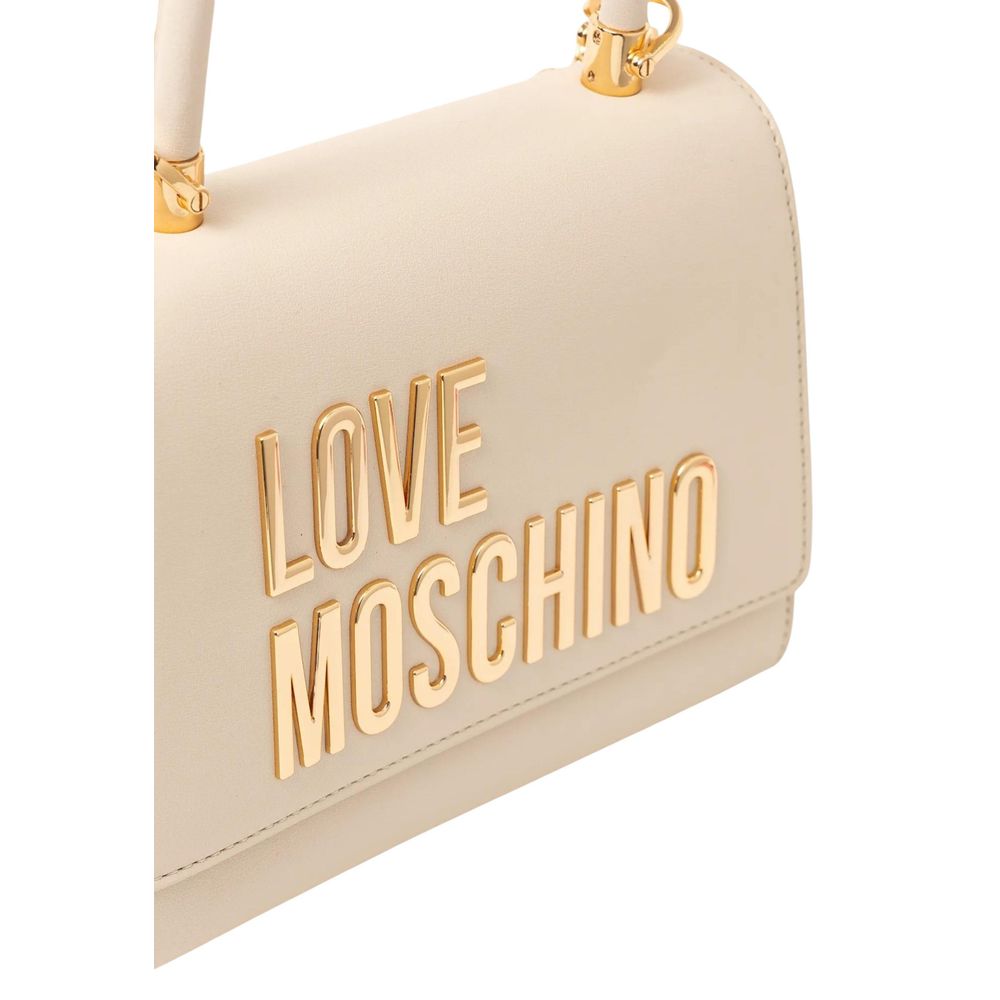 Love Moschino Beige Polyurethane Handbag