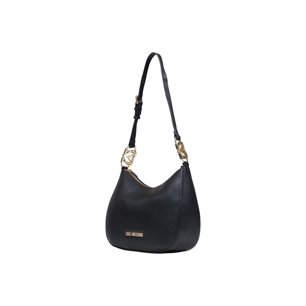 Love Moschino Black Polyurethane Handbag