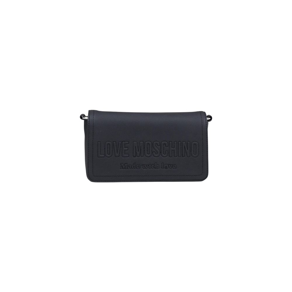 Love Moschino Black Polyurethane Handbag