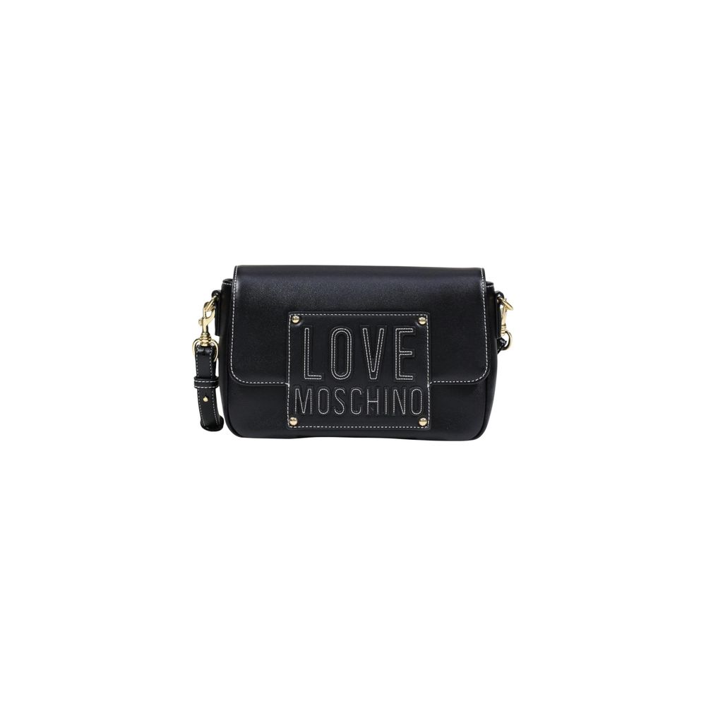 Love Moschino Black Polyurethane Handbag