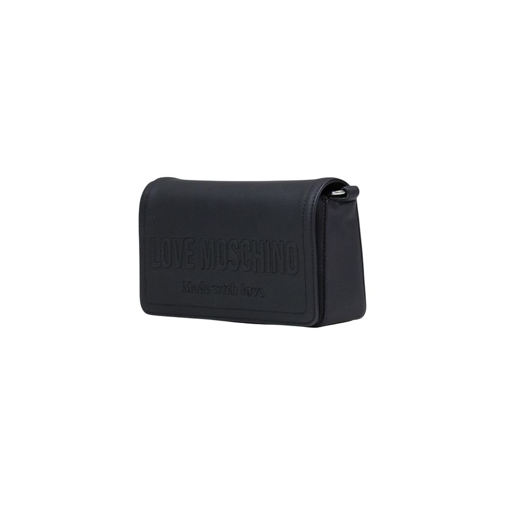 Love Moschino Black Polyurethane Handbag