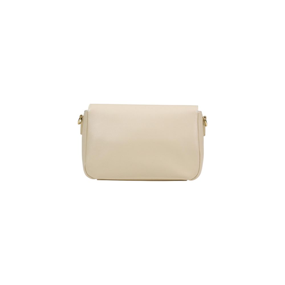 Love Moschino Cream Polyurethane Small Handbag