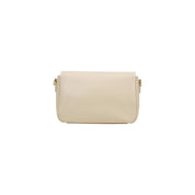 Love Moschino Cream Polyurethane Small Handbag