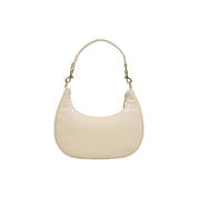 Love Moschino Cream Polyurethane Handbag